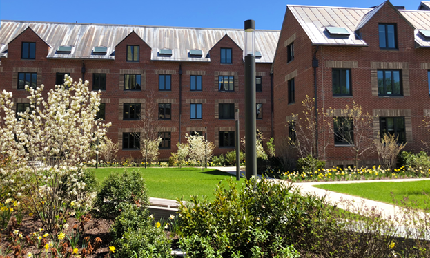 Yale Baker Hall Landscape