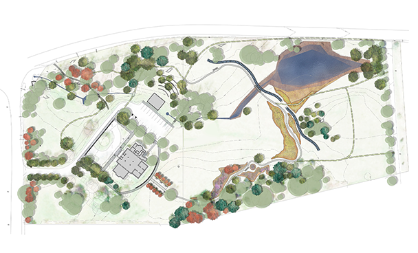 Library Landscape Master Plan