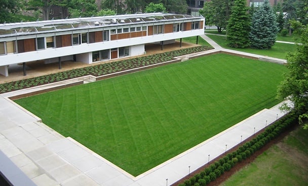 Campus landscape at Vassar College