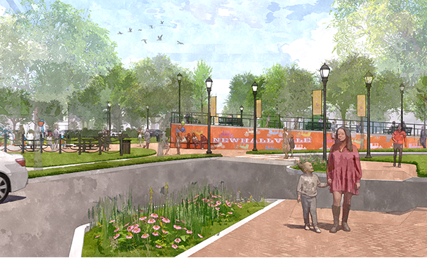 enriching an unutilized underpass